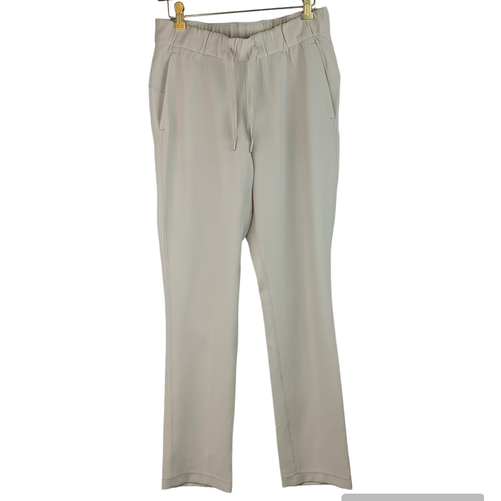 Lululemon women’s bone stretch high rise pants 31.5" size 6